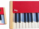 Loog Digital Piano 37-key Electronic Keyboard Piano  Red