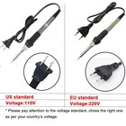 Soldering Iron Electric Gun Adjustable Temperature 60w Welding Solder Wire Kit