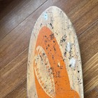 Vintage Nash Shark Wood Skateboard Metal Steel Wheels 1960s Orange Shark 21 5   l