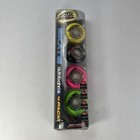 New Autobahn Fly Skateboard Wheels Skate 4 Pack Hot Pink Black Neon Green 50mm