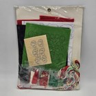 Bucilla Christmas Greetings Santa Claus Felt Sequin Ornaments Kit 82836 Sealed