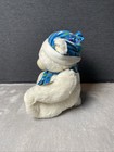 Dan Dee Winter Teddy Bear Plush Stripe Hat Scarf Blue Stitch Nose 2011 Toy Lovey
