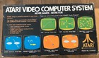 Atari Cx-2600a Video Computer System Complete Tested  Original Cardboard Inserts