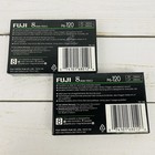 Lot Of 2 Brand New Sealed Fuji Fujifilm 120 8mm High Quality Video Cassette Tape