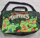 Vintage Tmnt 1989 Suitcase Teenage Mutant Ninja Turtles Travel Carry Zip Bag