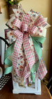 10   Everyday Summer Handmade Floral Bow For Door Wreath Lantern   233 Rb