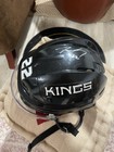 Trevor Lewis 2016 Los Angeles Kings Game Worn Used Helmet Autographed