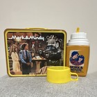 Vintage Mork   Mindy Metal Lunchbox W thermos 1970s Tv Show Collectible