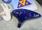 Legend Of Zelda Ocarina Flute 12 Hole Alto C Ceramic Brand New Free Shipping