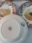 Spode Woodland Salad Plates Set Of 6 All Dogs- Inc Beagle