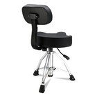 Drum Throne With Backrest heavy Duty Hydraulic Adjustable Drum Seat Saddle