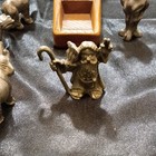 Vintage 1982 Hudson Fine Pewter Noah s Ark Playset With Vessel   Figurine