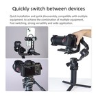 Adapter Plate Square Clamp With Gradienter For Tripod Ball Head Arca Swiss Qr Us