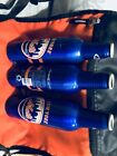Lot Of 3 Aluminium Bottle Bud Light Beer  mlb New York Mets  limited Edition