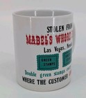 Vintage  stolen From Mabel s Whore House  Las Vegas Souvenir Mug  