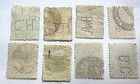 Romania 1893-8 Great Lot Of Sc  122-7 Perfins  Superb Cancellations