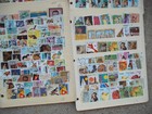 Huge Collection Lot Of Caribbean Island Postage Stamps On Stock Pages