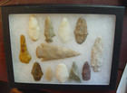 Lot Of 12 Arrowhead Collection