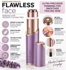 Finishing Touch Flawless Face Hair Remover With Led Light  New 18k Gold Plated