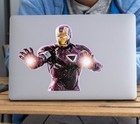 Cool Iron Man Macbook Sticker Decal Laptop Macbook Pro air  All Models 13 15 17