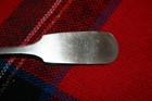 Early Coin Silver Spoon George Bush Easton Pa C1812-1837  Over 185 Years Old 