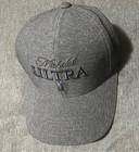 Michelob Ultra Hat Cap Strap Back Adjustable Gray  Polyester Adult Nwot