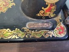 Circa 1925 Singer Sewing Machine With Knee Lever Attachments