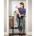 Baby Safety Gate Extra 36 tall Walk Thru Pet Fence Indoor Security Dog Door Wide