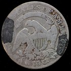 Early 1800s Love Token Pictorial Engraved Bird Or Dove  e a r  Bust Dime Us Coin