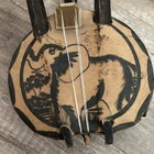 Handmade Vintage Kora String Instrument West African Elephant Folk Art 20 