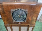 Art Deco Zenith Console Tube Radio  1937  12u158    electronically Restored      2