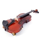 Glarry 4 4 Natural Maple Wood Acoustic Violin Fiddle Set Row Rosin Gift