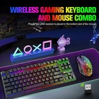 Ziyoulang T87 Wireless 87-key Gaming Keyboard   Mouse Combo Set Rgb For Pc Mac
