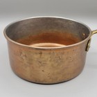 Vintage 3  Copper Sauce Pan Made From French Copper Brass 40 Oz 