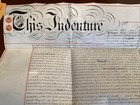 1893 Vellum Indenture Hilperton Trowbridge Wiltshire Brown Rodway Wax Seal