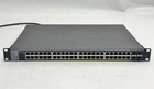Netgear Prosafe Gs752tp V1h1 48-port Gigabit Smart Network Switch W poe   4-sfp