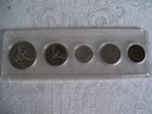 5 Coins Set Includes Barber Silver-half-quarter-dime  V Nickel  Indianhead Cent