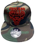 Ultragame Chicago Bulls Camouflage Camo Embroidered Nba Logo Snapback Hat Cap