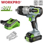 Workpro 20v Cordless Impact Wrench 1 2-inch 320 Ft Pounds Max Torque Belt Clip