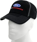Ford Performance Logo Baseball Cap Car Racing Hat Black Officially Licensed