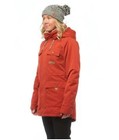 Rojo Womens Xs Ashton 20k 15k Ski Snow Jacket - Burnt Brick Rrp  399 99