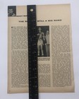Vintage 1950   s Boxing Rocky Marciano Article    the Rock Is Still A Big Name    26