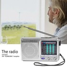 Portable 9 Band World Receiver Fm tv  am sw1-7 Multiband Radio Receiver Kk-9 New
