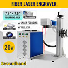 Secondhand Omtech 20w Fiber Laser Marking Machine For Metal 8x8 In  Work Area
