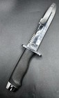 Vintage Aqua Lung Sea Hawk U s  Divers Knife Japan Stainless Steel W orig Sheath