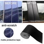 Matte Black Vinyl Tape For 4 Inches X 30 Feet     matte 