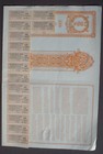 Germany 6  Free State Of  Saxony Loan Of 20    To Bearer 1927 Uncanc    Coupons