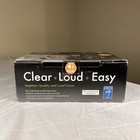 Panasonic Amplified Cordless Phone W  Bluetooth Amplified Voice Black Kx-tgm430