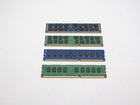 Lot Of 4 Samsung   Hynix 22gb Total Ddr3 Pc3 pc3l Ecc Registered Server Ram