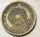 1956 Brazil 1 Cruzeiro 19mm Km    567